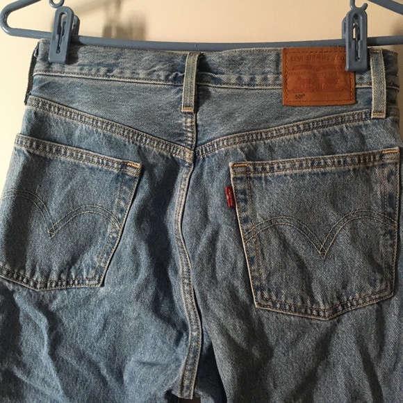 LEVI'S 501 Jeans Medium-Light Color 26 - Picture 4 of 5